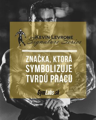 💪 Kevin Levrone Signature Series – značka legendy kulturistiky, ktorá stelesňuje silu, disciplínu a odhodlanie. Pozri...